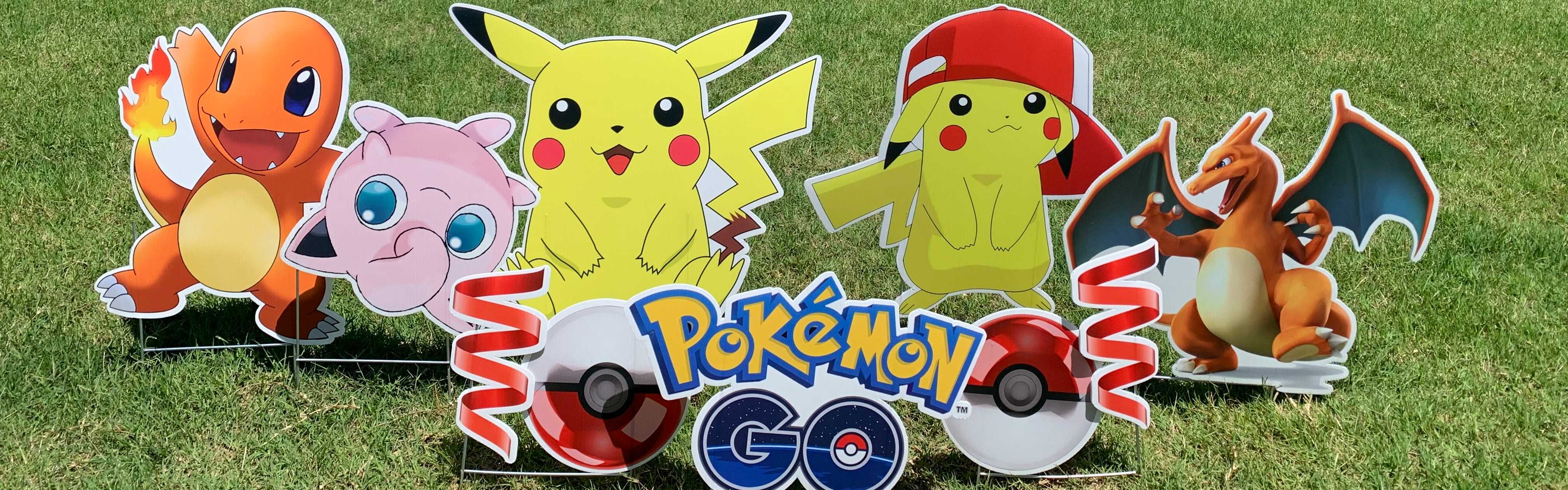 Yard card sign collection pokemon Yard card sign collection pokemon