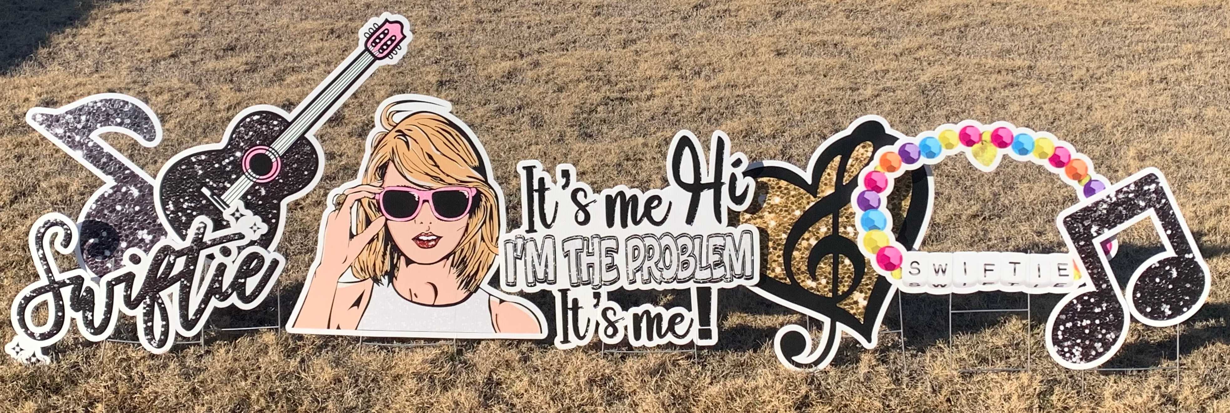 Yard card sign collection swiftie Yard card sign collection swiftie