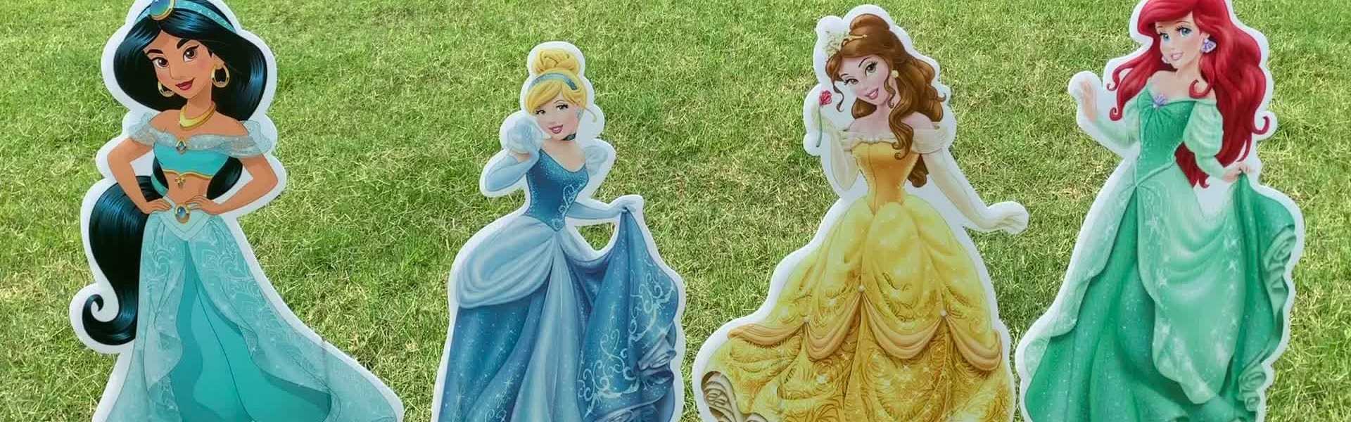 Yard card sign collection princess Yard card sign collection princess