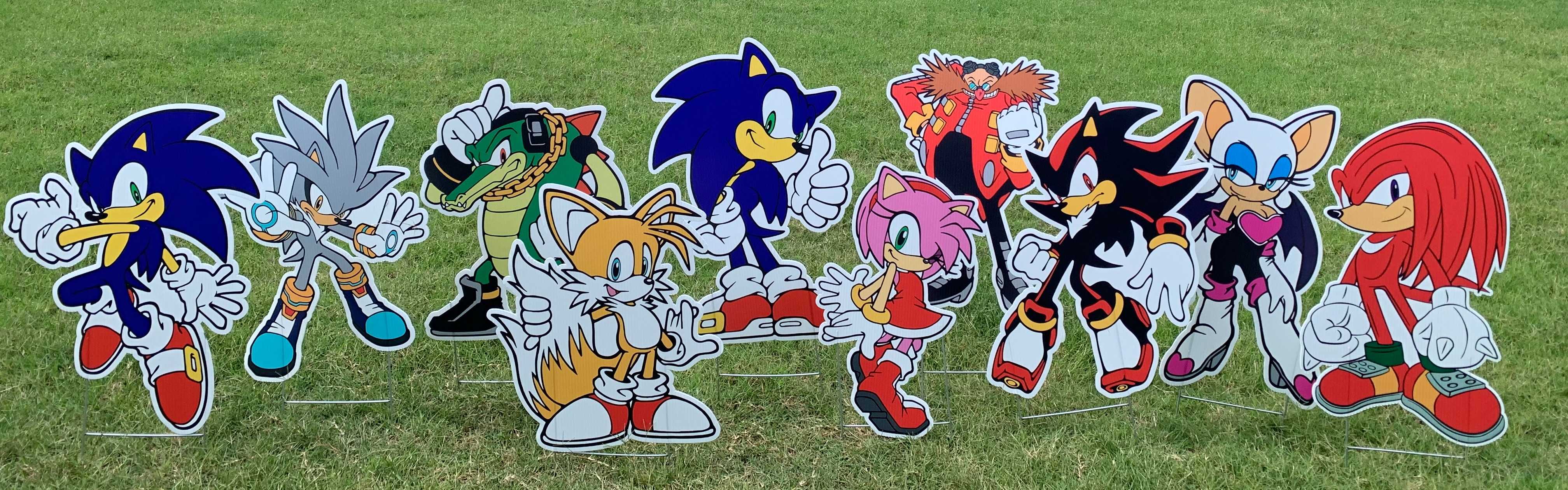 Yard card sign collection sonic Yard card sign collection sonic